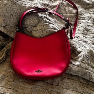 COPY - Coach Pink Leather Shoulder Bag